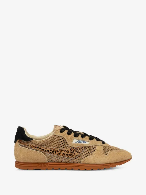 Autry Windspin leopard sneakers