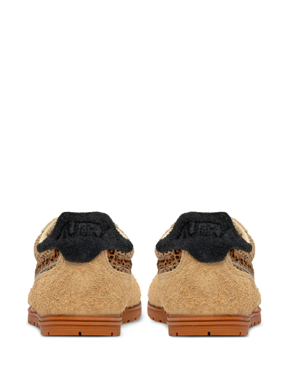  Autry Leopard Knit Sneakers - Neutrals 