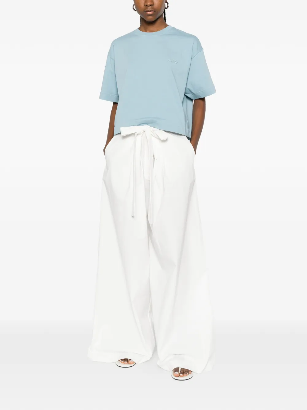  Autry Round-neck T-shirt - Blue 