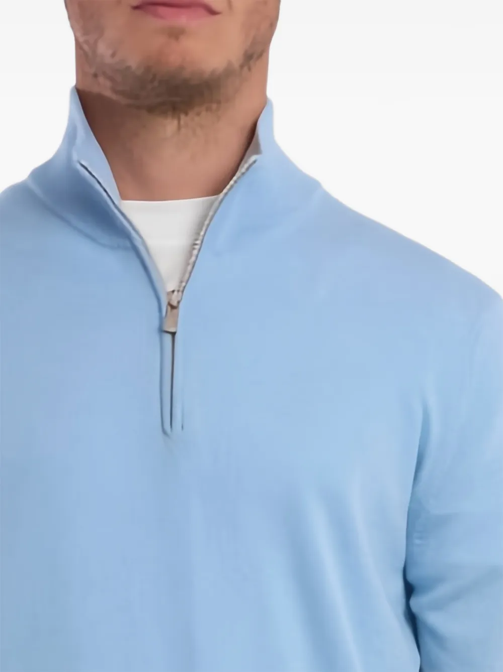 Brunello Cucinelli zip turtleneck | Knitted Sweaters | Image 2