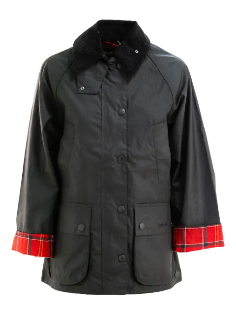 Barbour chamarra con cuello de pana