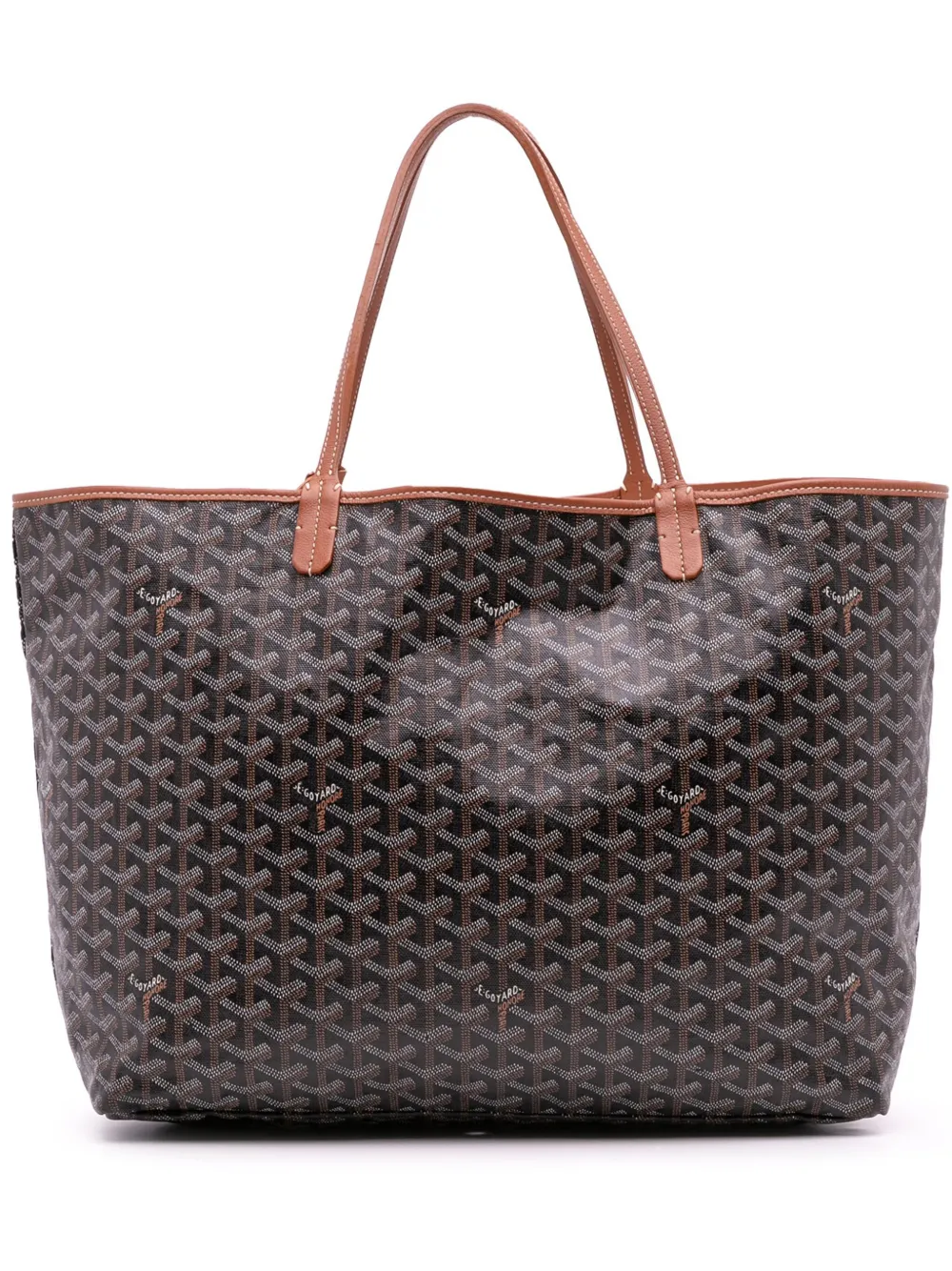Goyard Pre-Owned 2018 Goyardine Saint Louis GM tote bag | Black | Image 1