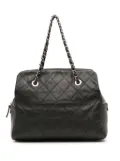 CHANEL Pre-Owned 2010-2011 Petite Crinkled Calfskin Timeless tote bag - Grey