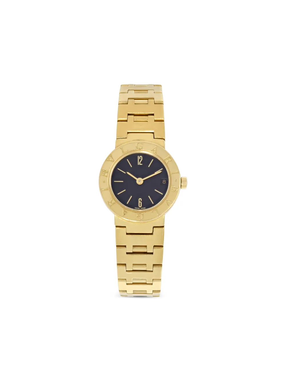 Bvlgari Pre-Owned 18K yellow gold 23mm | Black | Image 1