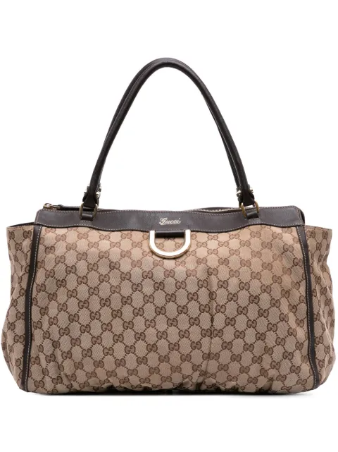 Gucci Pre-Owned 2016-2025 GG Canvas Abbey D Ring tote bag