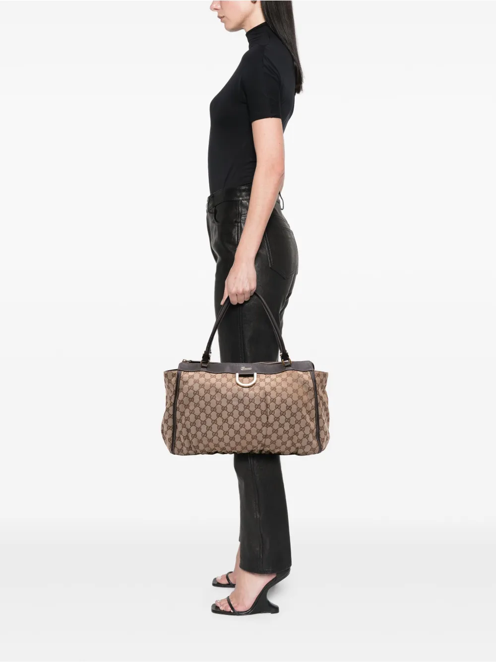 Gucci Pre-Owned 2016-2025 GG Canvas Abbey D Ring tote bag | Pre-Owned | Image 2