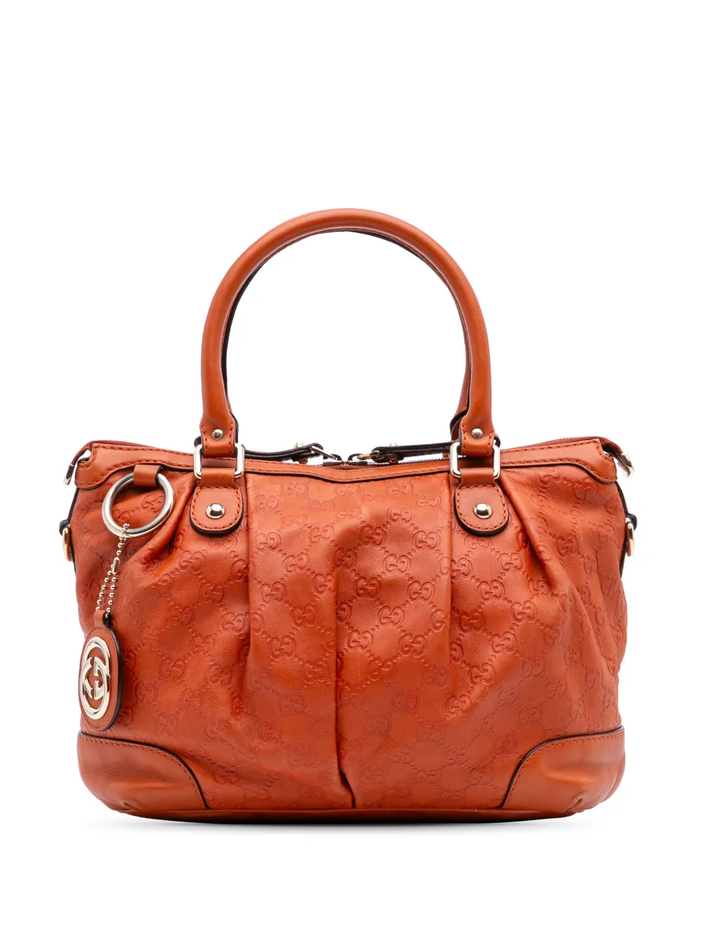 Gucci Pre-Owned 2016-2025 Guccissima Sukey satchel | Orange | Image 1