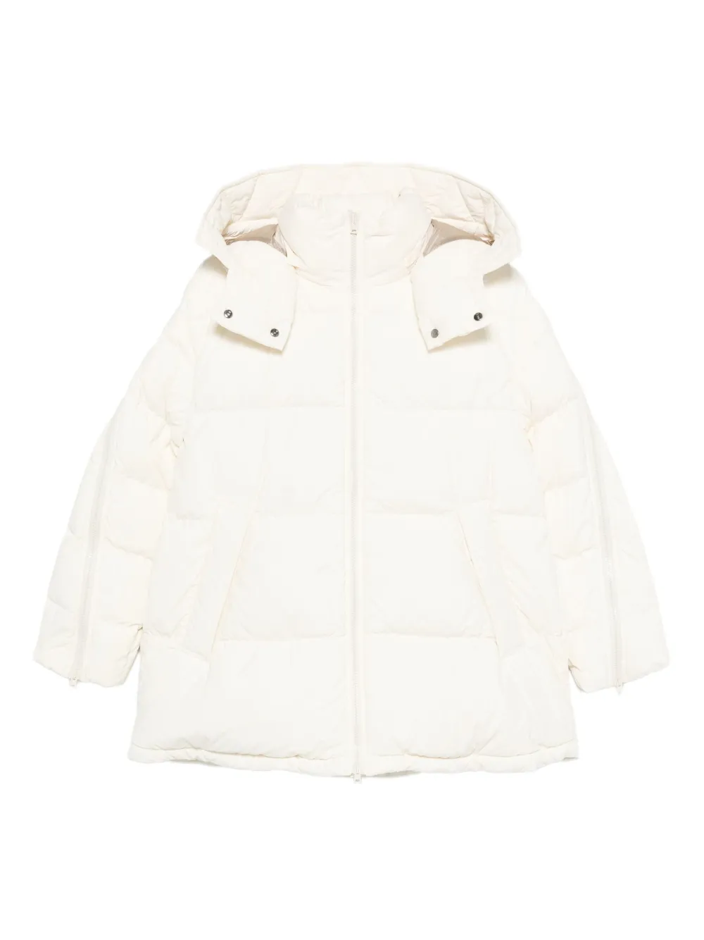 Herno hooded quilted jacket | Neutrals | Image 1