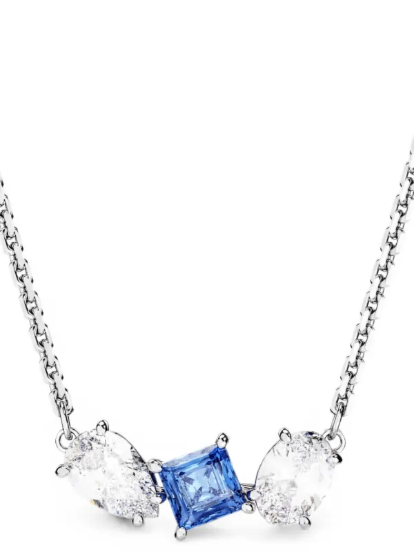 Swarovski Mesmera crystal-embellished cable-link Necklace