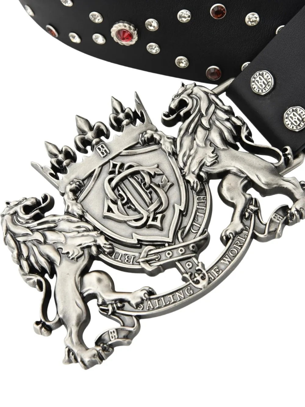 BIRTH OF ROYAL CHILD embellished lions-buckle belt | Image 2
