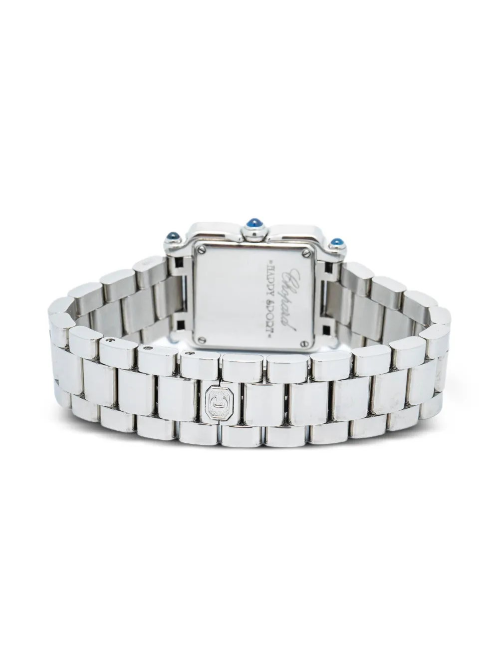 Pre-owned Chopard Happy Sport 23mm In White