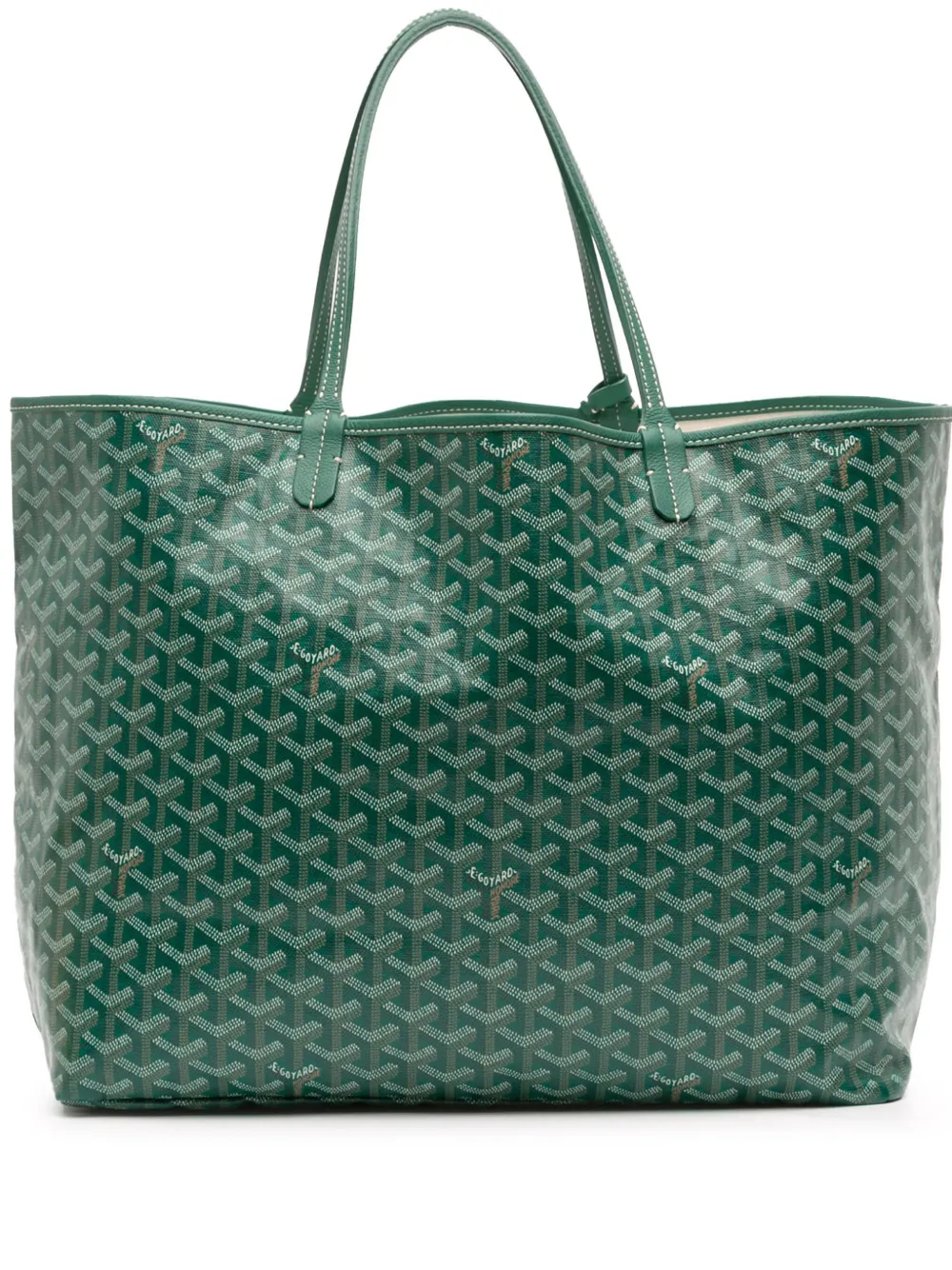 Goyard Pre-Owned 2019 Goyardine Saint Louis GM tote bag | Green | Image 1