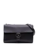Gucci Pre-Owned 2016-2025 Medium Leather Dollar Interlocking G crossbody bag - Black