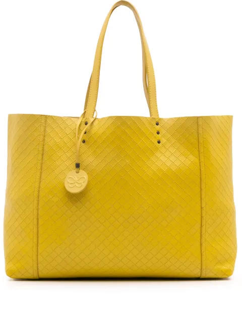 Bottega Veneta Pre-Owned 2012-2025 Leather Intrecciomirage tote bag