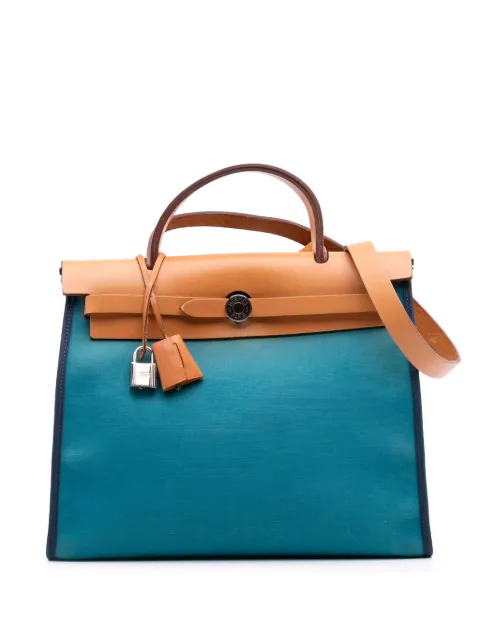 Hermès Pre-Owned bolso satchel Toile Herbag 31 2009-2014