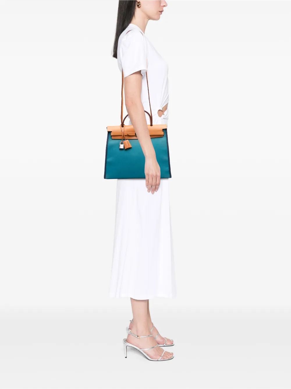 Hermès Pre-Owned 2009-2014 Toile Herbag Zip 31 satchel | Pre-Owned | Image 2