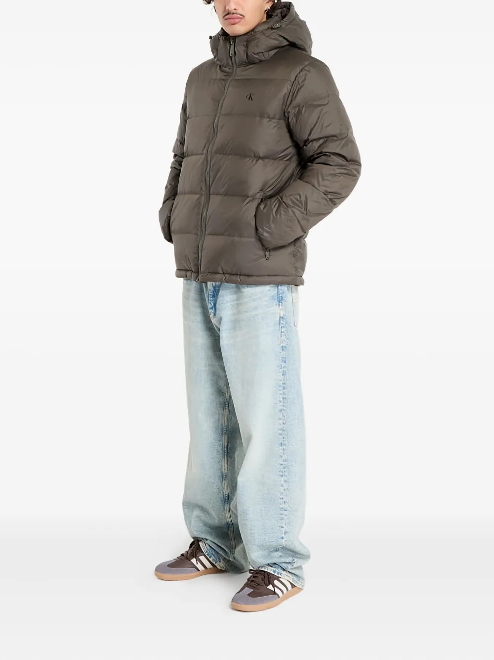 Calvin Klein hooded zip-up jacket | Down Jackets | Image 2