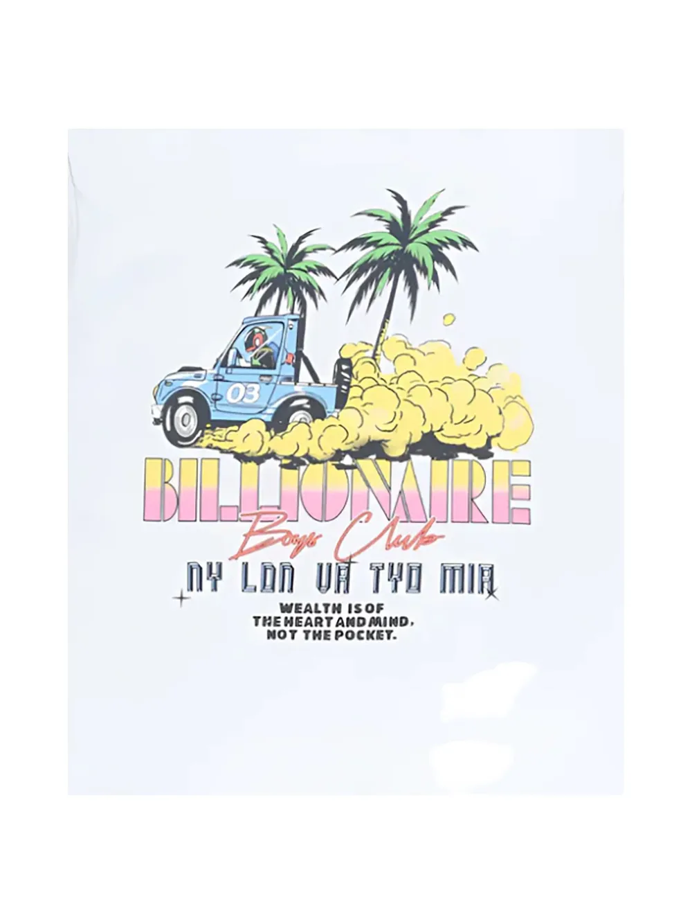 Billionaire Boys Club Playita graphic-print T-shirt - Wit