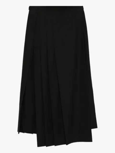 Yohji Yamamoto jupe portefeuille à design plissé