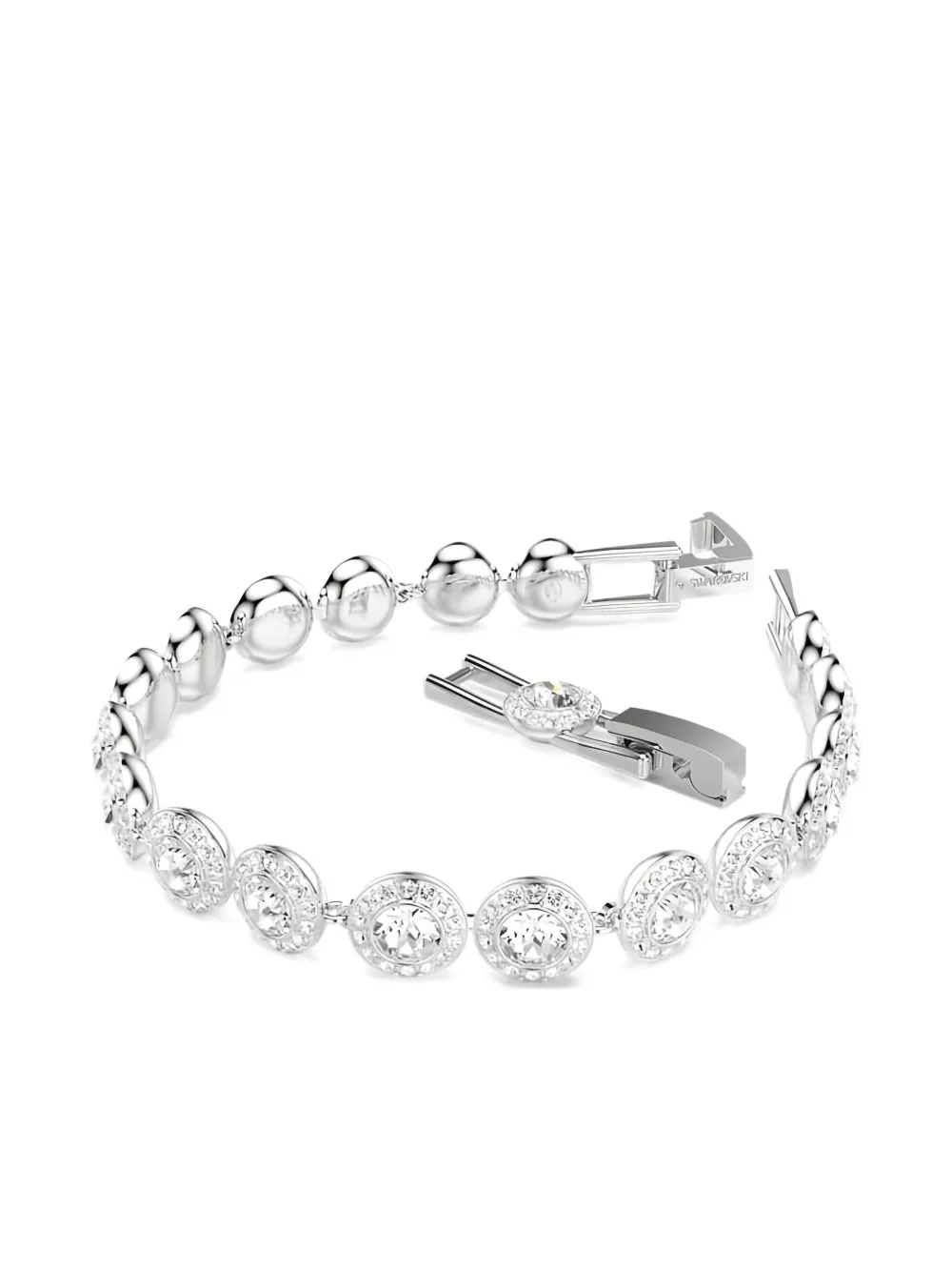 Swarovski Una Angelic Crystal-embellished Bracelet In Metallic