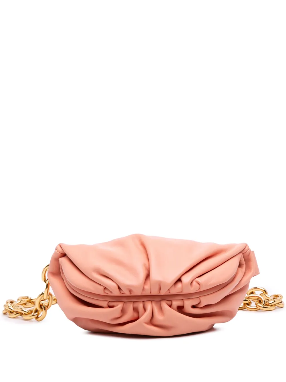 Bottega Veneta Pre-Owned 2012-2025 Lambskin Chain Pouch belt bag | Pink | Image 1