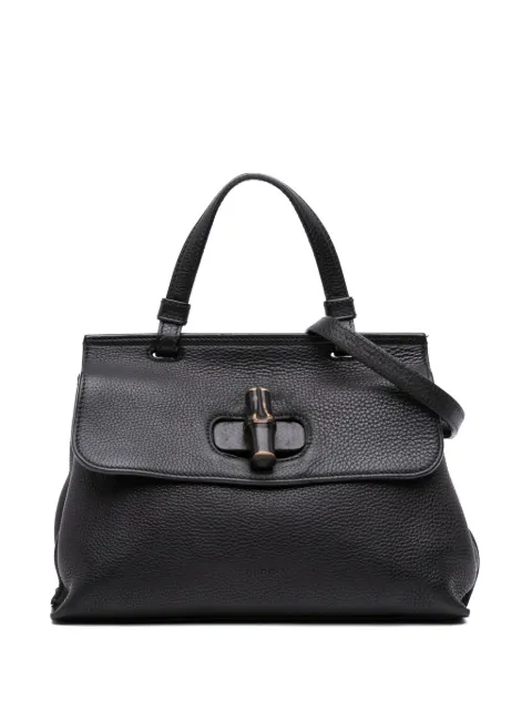 Gucci Pre-Owned 2016-2025 Small Leather Bamboo Daily satchel
