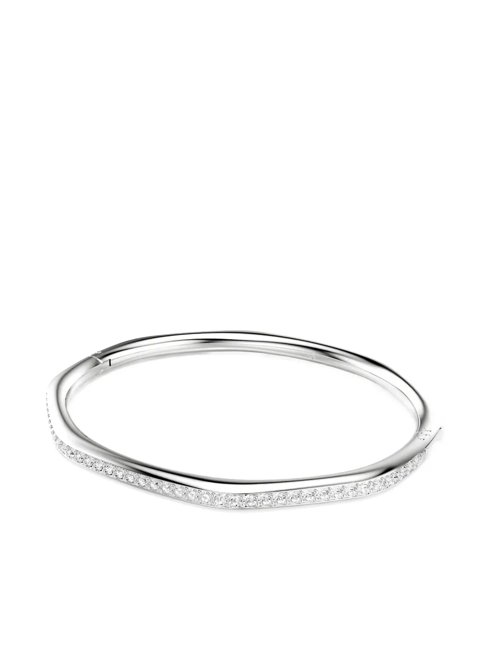 Swarovski Achthoekige armband met kristallen - Zilver