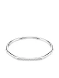 Swarovski octagonal crystal bracelet - Silver
