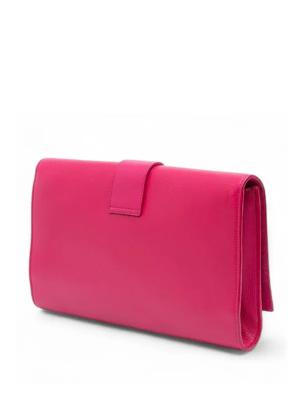 SAINT LAURENT ピンク クラッチバッグ Saint Laurent Pre-Owned 2013-2025 レザー シックライン