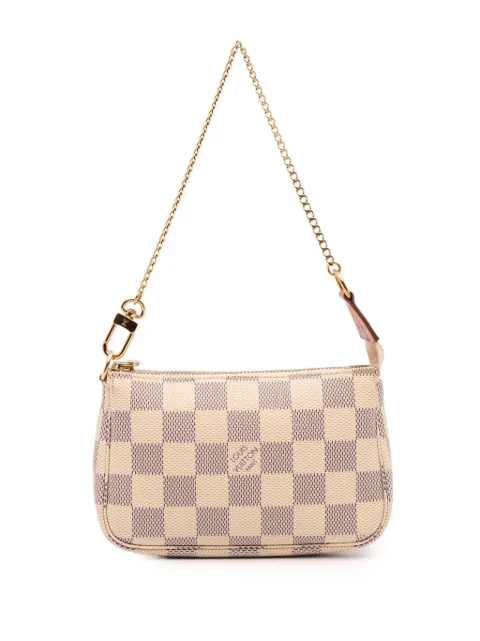 Louis Vuitton Pre-Owned 2020 Damier Azur Mini Pochette Accessoires handbag