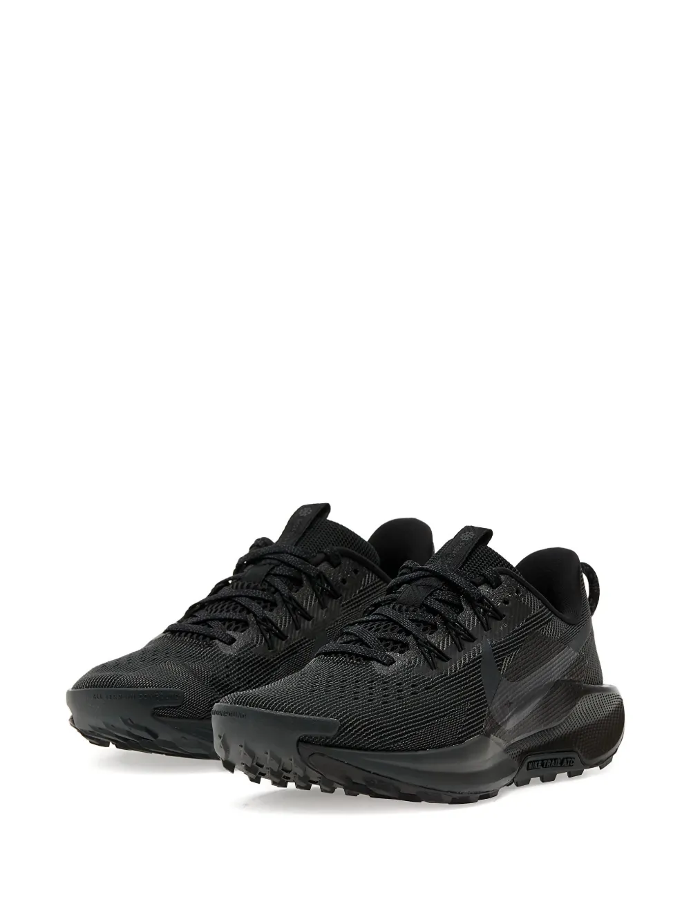 Nike Pegasus logo-print sneakers Black