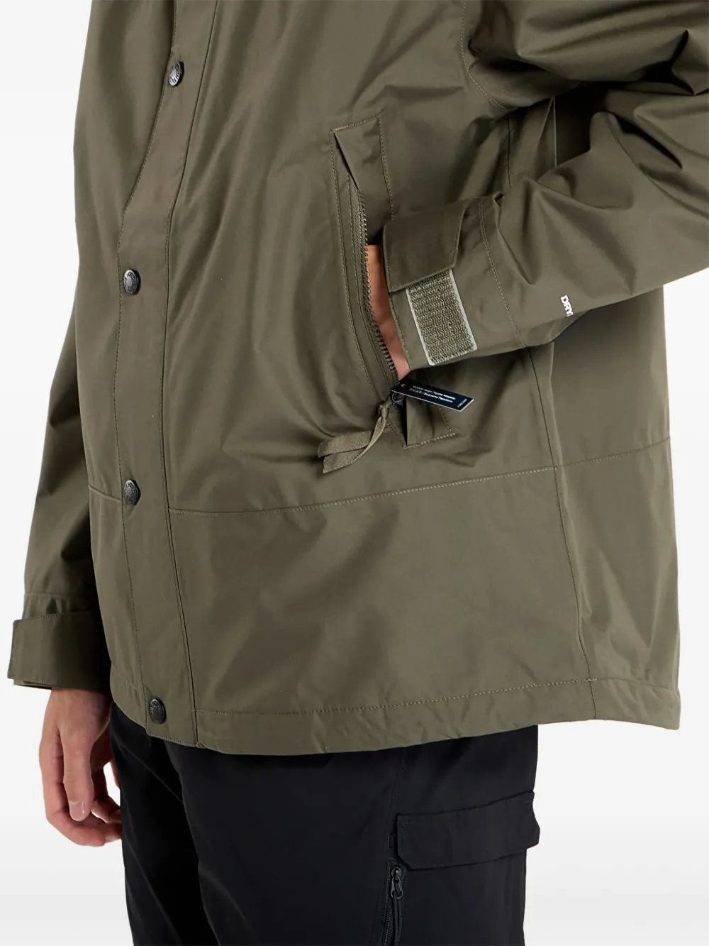 The North Face Jack met geborduurd logo Groen