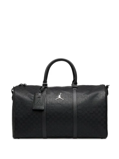 Jordan monogram embossed duffle bag