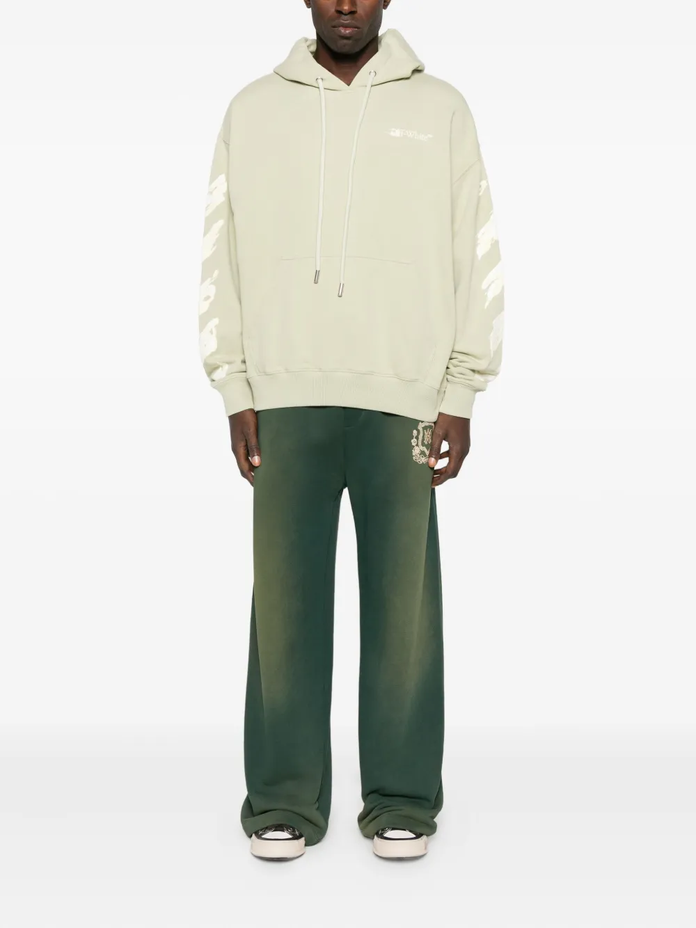 Off-White paint-splatter hoodie | Hoodies | Image 2
