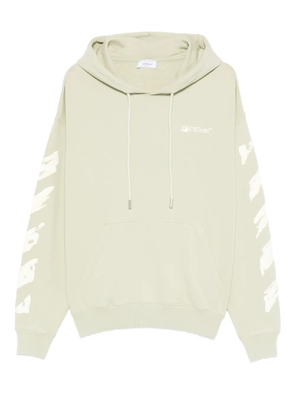 Off-White ペイント パーカー - ニュートラル Off-White ペイント パーカー - ニュートラル
