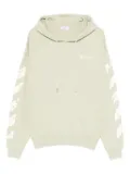 Off-White paint-splatter hoodie - Neutrals