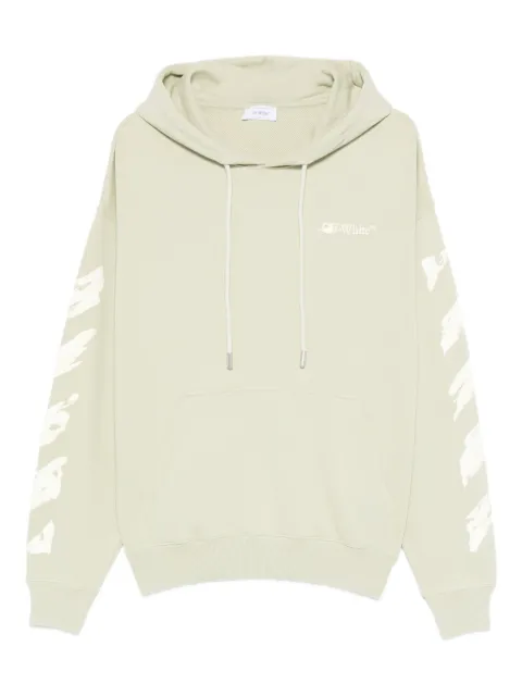 Off-White hoodie con salpicaduras de pintura estampadas