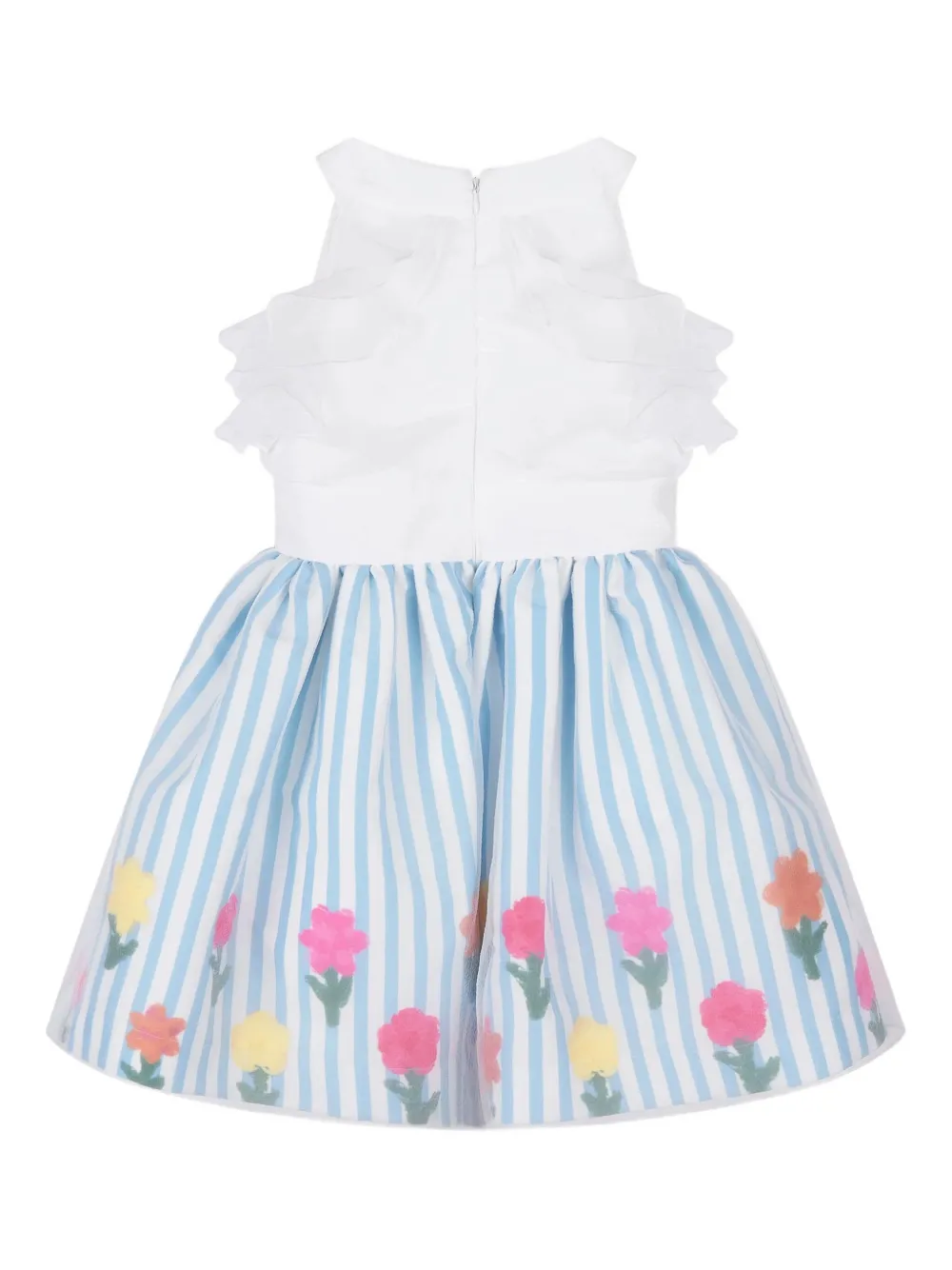 MAMA LUMA KIDS ruffle-detail striped dress | Girls Party & Special Occasion Dresses | Image 2