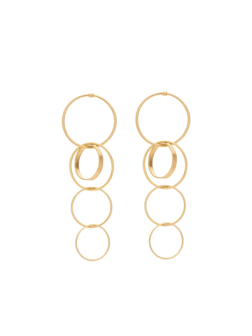 Lia Di Gregorio 18K yellow gold Sequenza earrings | Gold | Image 1