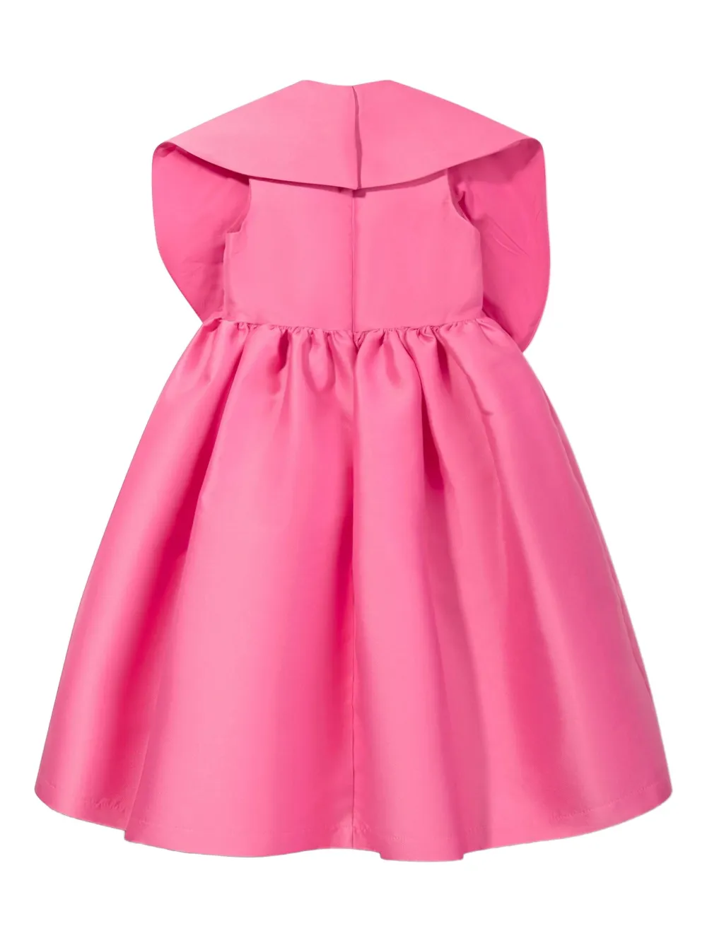 Mama Luma Girls Flared Special Occasiom Dress With Bolero In Pink