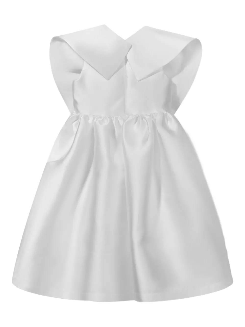  Mama Luma Kids Bow-detail Dress - White 