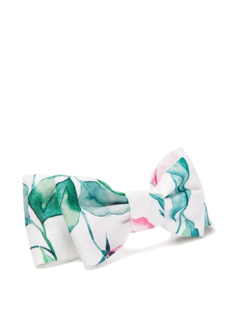 MAMA LUMA KIDS floral-print bow headband