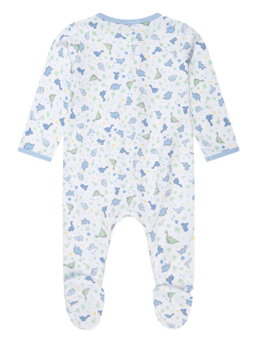 MAGNOLIA BABY dinosaur-print footed babygrow | Bodies | Image 2