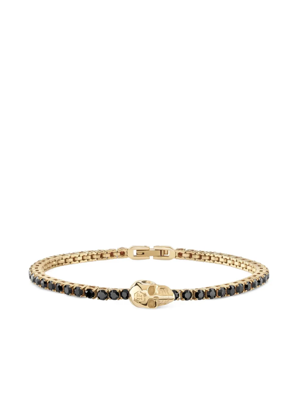 Philipp Plein skull-motif bracelet | Gold | Image 1