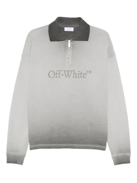 Off-White gradient-effect polo shirt