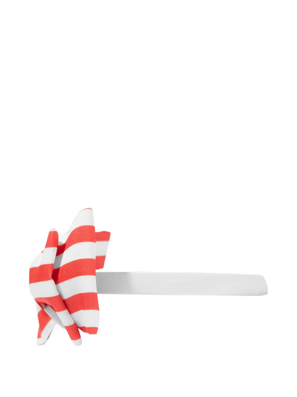 MAMA LUMA KIDS Haarband met gestreepte strik Rood