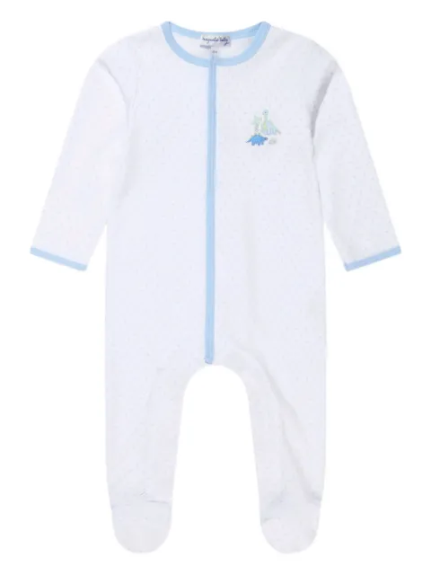 MAGNOLIA BABY dinosaur-print spot babygrow