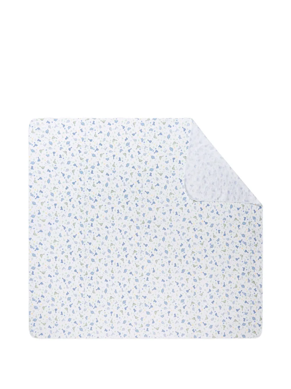 MAGNOLIA BABY dinosaur-print baby blanket | White | Image 1