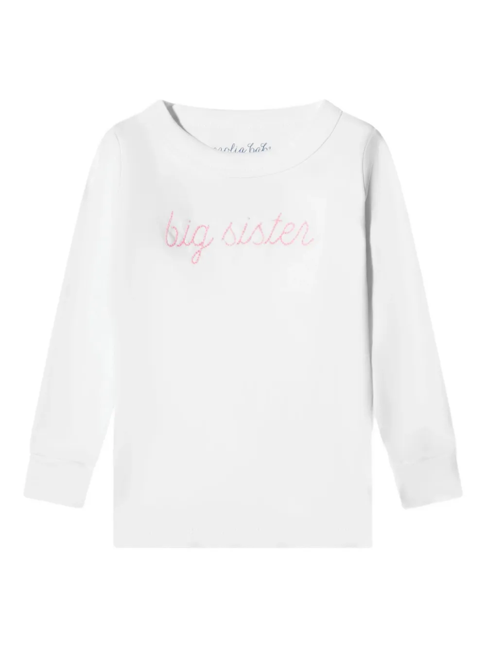 MAGNOLIA BABY Broekset met geborduurd detail Roze