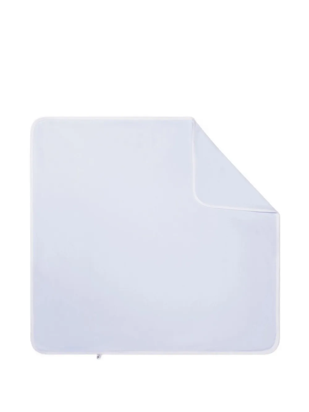 MAGNOLIA BABY bound-edge blanket - Blu